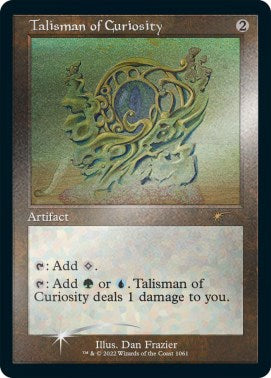 Talisman of Curiosity (Retro Frame) (Foil Etched) | Local Legends