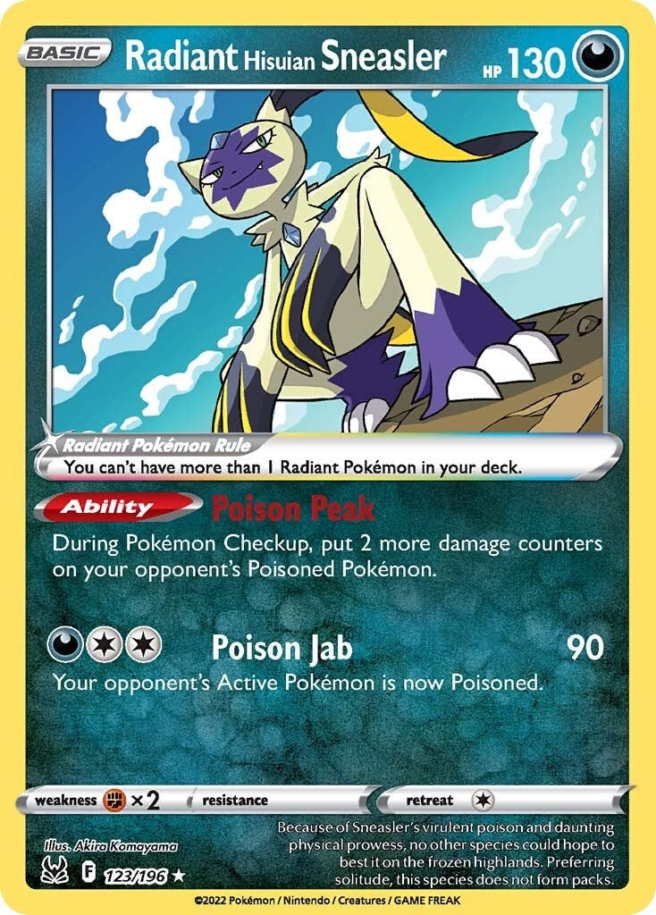 Radiant Hisuian Sneasler | Local Legends