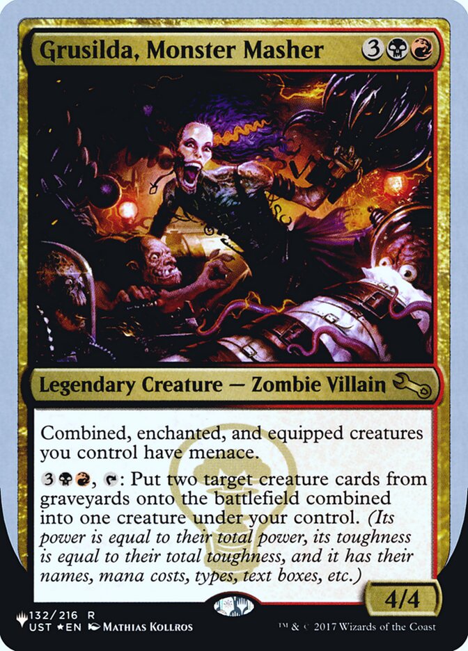 Grusilda, Monster Masher (Unfinity Foil Edition) [The List] | Local Legends