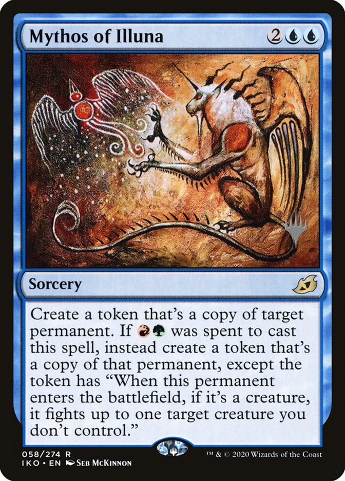Mythos of Illuna (Promo Pack) [Ikoria: Lair of Behemoths Promos] | Local Legends
