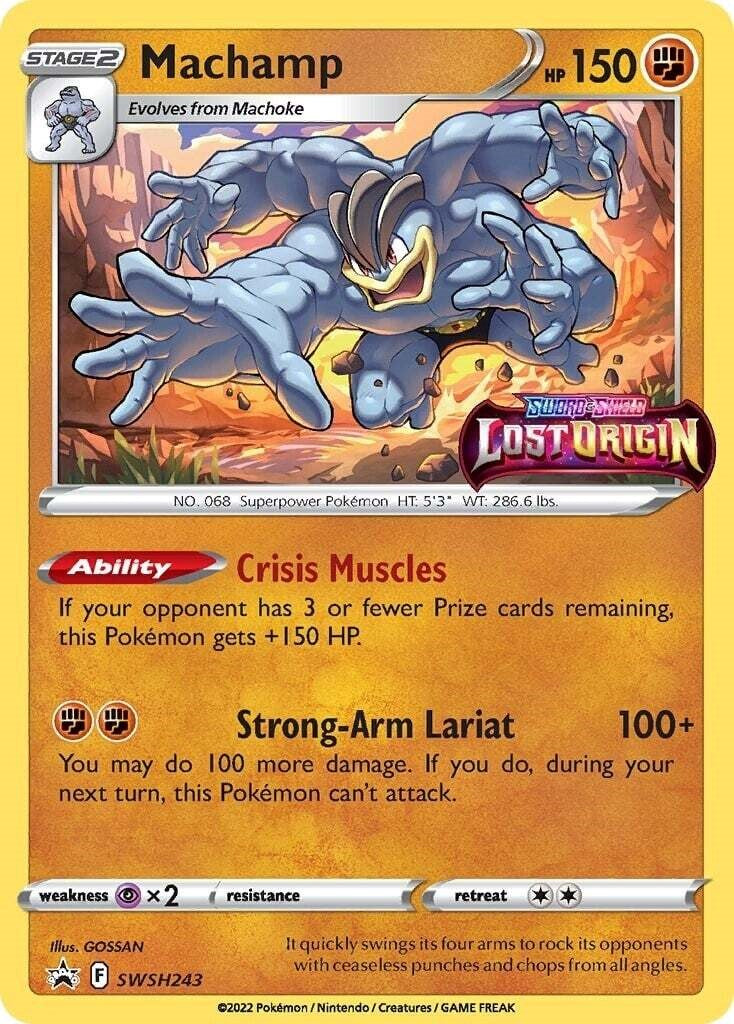 Machamp - SWSH243 (Prerelease) | Local Legends
