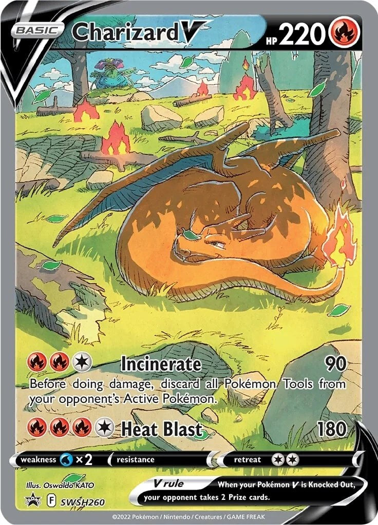 Charizard V - SWSH260 | Local Legends