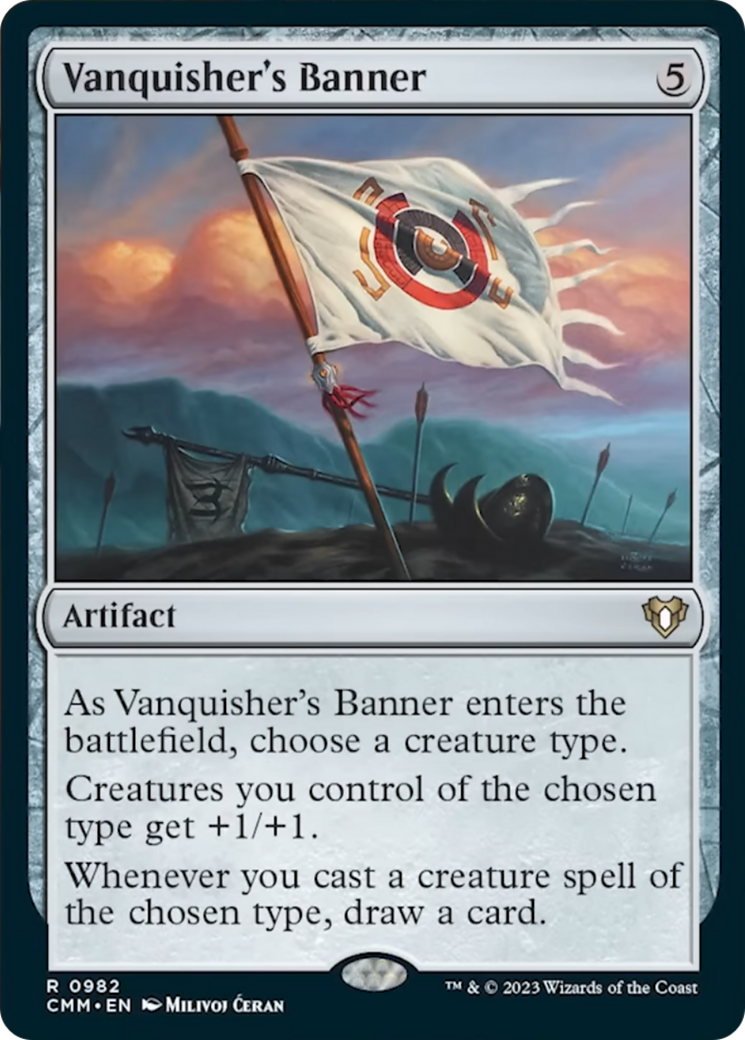 Vanquisher's Banner [Commander Masters] | Golgari Games