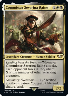 Commissar Severina Raine | Local Legends