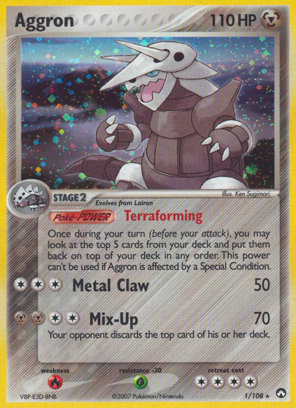 Aggron (1/108) [EX: Power Keepers] | Local Legends