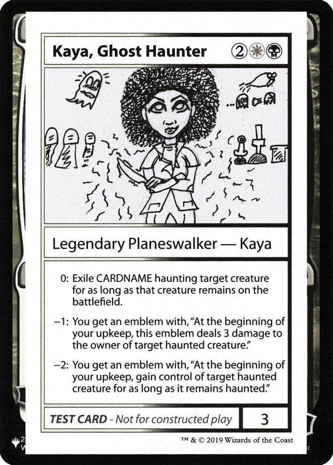 Kaya, Ghost Haunter [The List] | Golgari Games