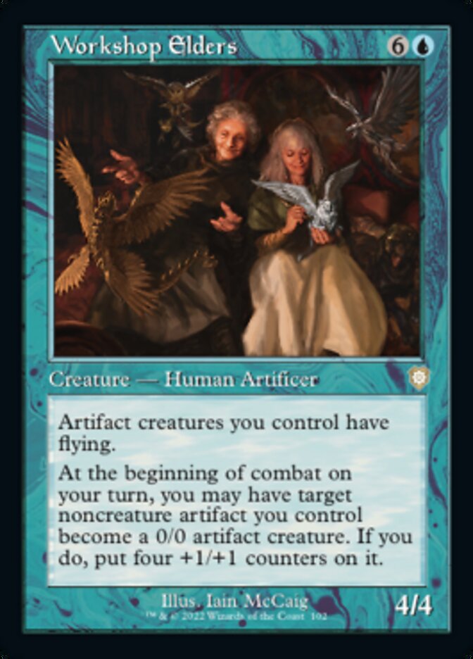Workshop Elders (Retro) [The Brothers' War Commander] | Local Legends