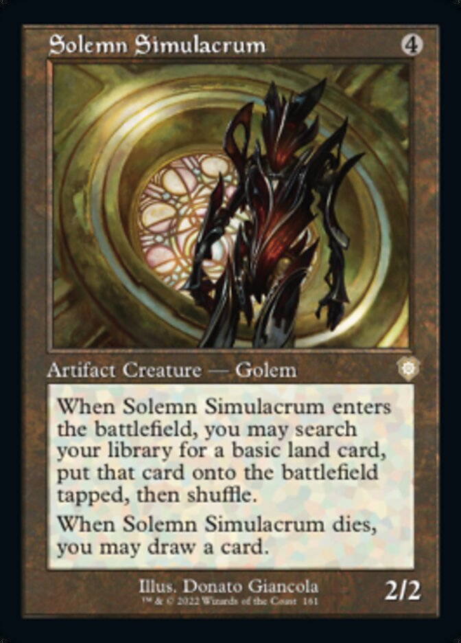 Solemn Simulacrum (Retro) [The Brothers' War Commander] | Local Legends