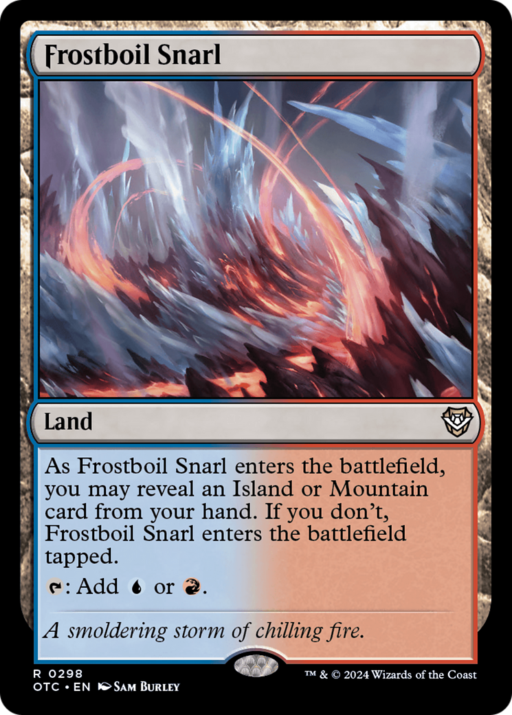 Frostboil Snarl [Outlaws of Thunder Junction Commander] | Local Legends