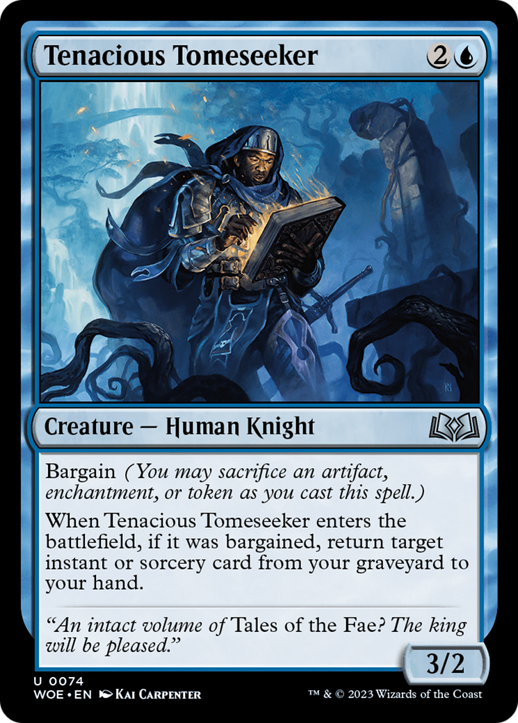 Tenacious Tomeseeker [Wilds of Eldraine] | Local Legends