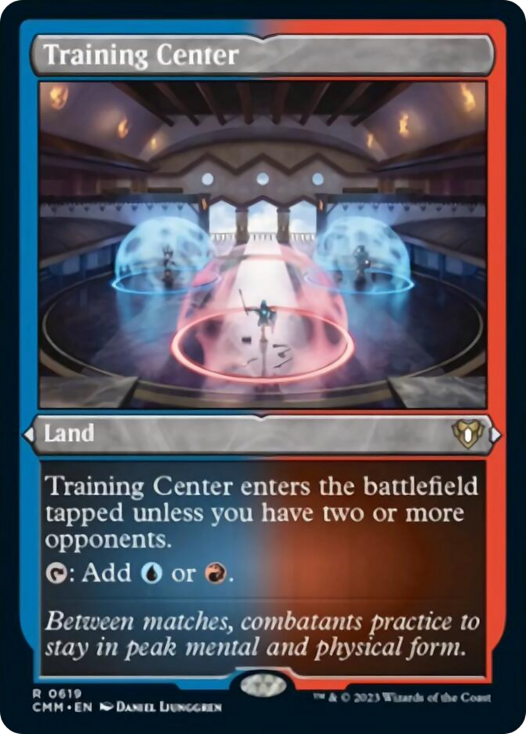 Training Center (Foil Etched) [Commander Masters] | Local Legends