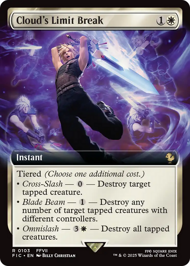 Cloud's Limit Break (Extended Art) [FINAL FANTASY Commander] | Local Legends