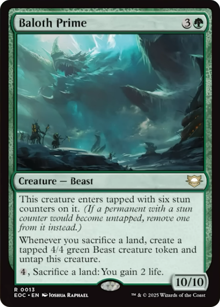 Baloth Prime [Edge of Eternities Commander] | Local Legends