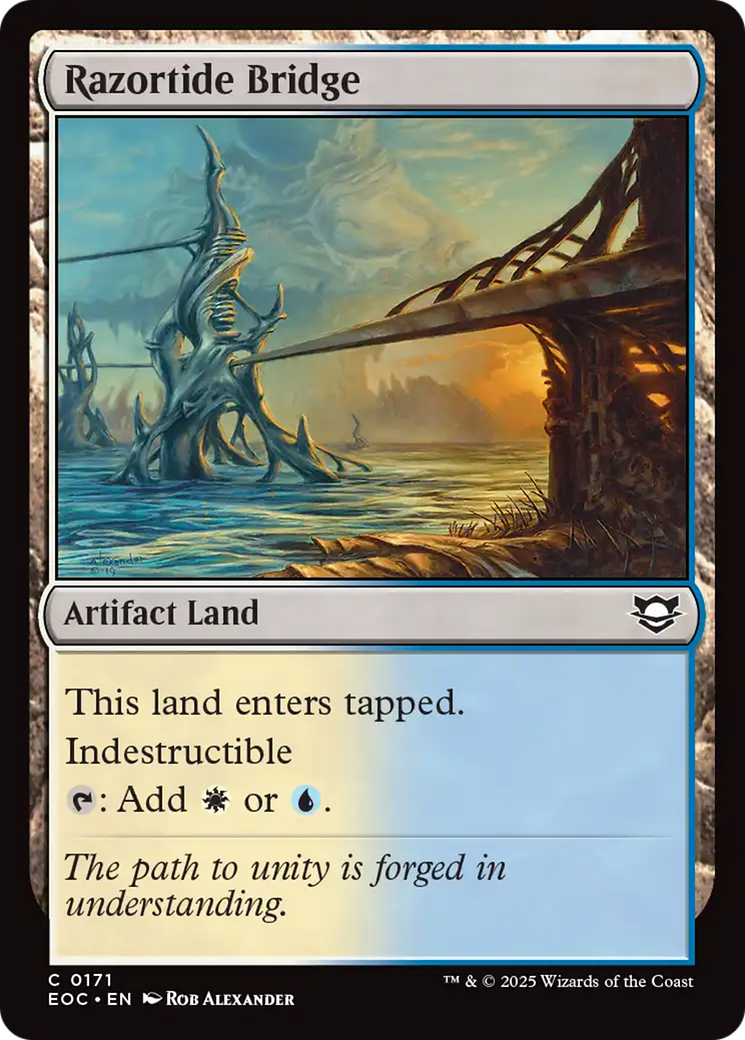 Razortide Bridge [Edge of Eternities Commander] | Local Legends