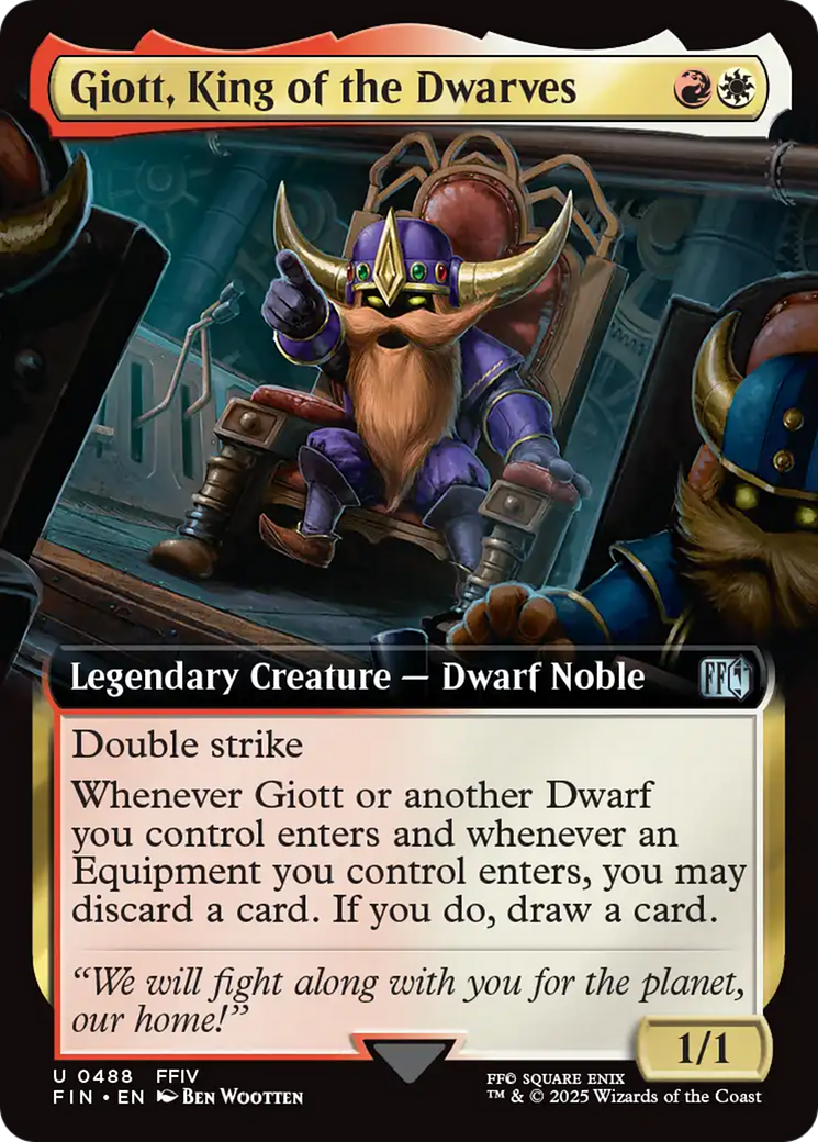 Giott, King of the Dwarves (Extended Art) [FINAL FANTASY] | Local Legends