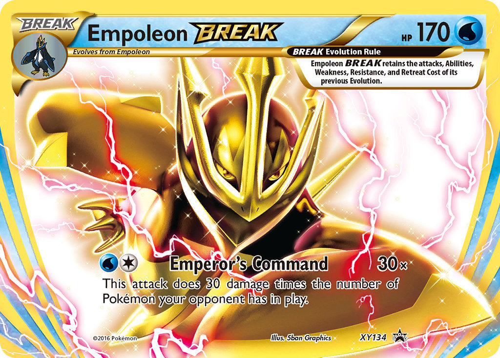 Empoleon BREAK (XY134) [XY: Black Star Promos] | Golgari Games