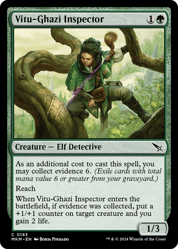 Vitu-Ghazi Inspector [Murders at Karlov Manor] | Golgari Games