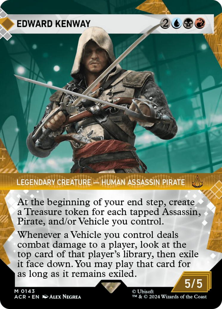 Edward Kenway (Showcase) [Assassin's Creed] | Golgari Games