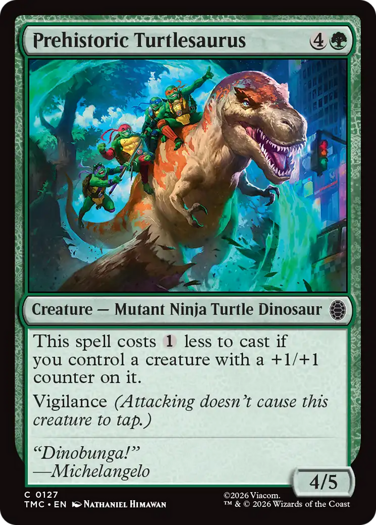 Prehistoric Turtlesaurus [Teenage Mutant Ninja Turtles Commander] | Local Legends