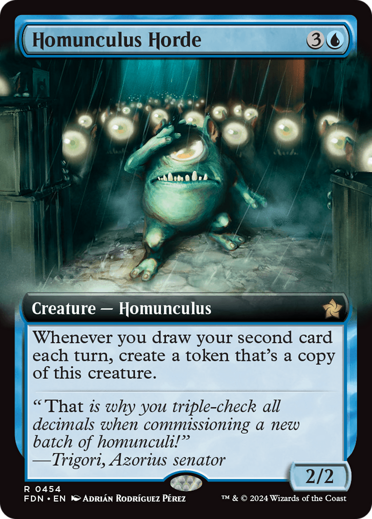 Homunculus Horde (Extended Art) [Foundations] | Local Legends