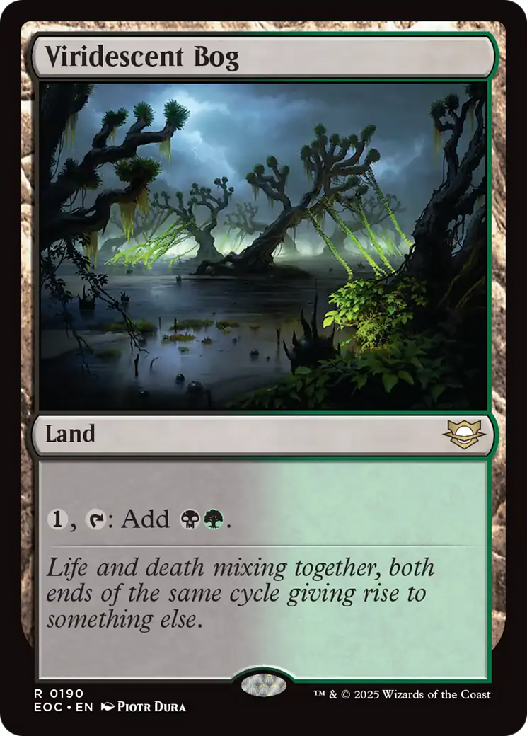 Viridescent Bog [Edge of Eternities Commander] | Local Legends