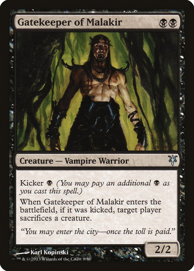 Gatekeeper of Malakir [Duel Decks: Sorin vs. Tibalt] | Local Legends