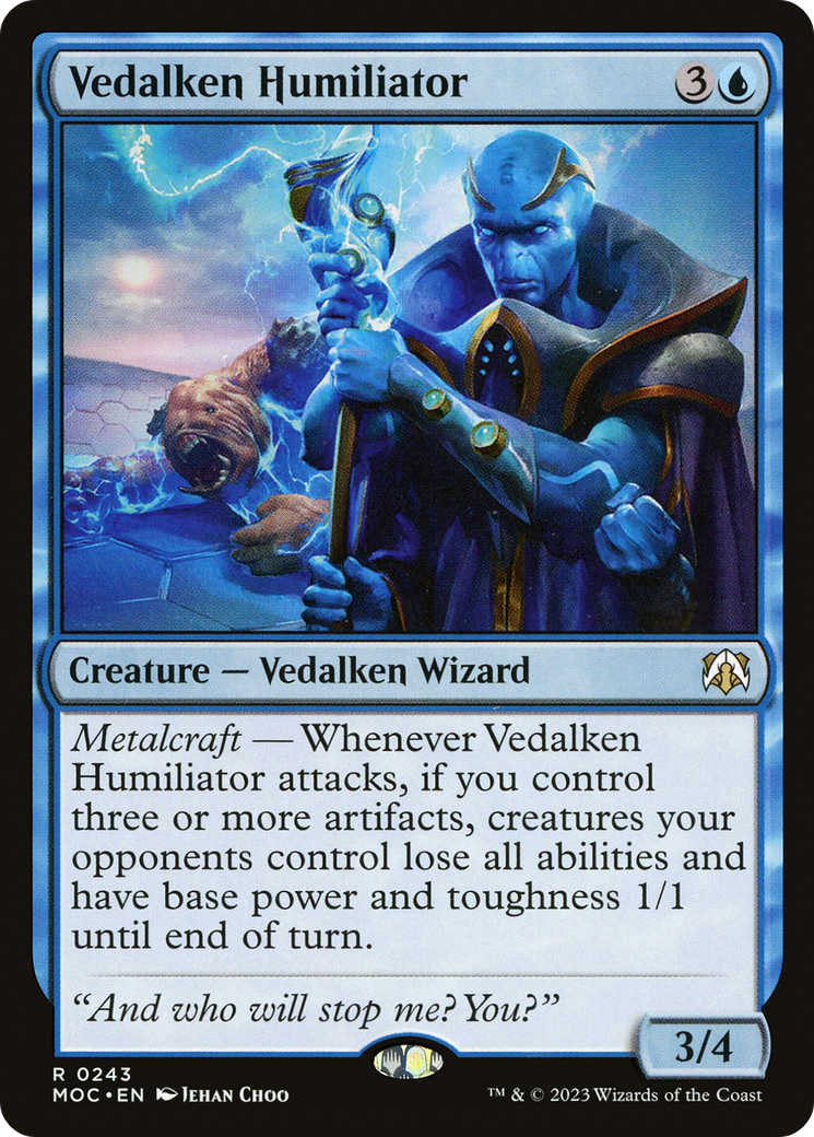 Vedalken Humiliator [March of the Machine Commander] | Golgari Games