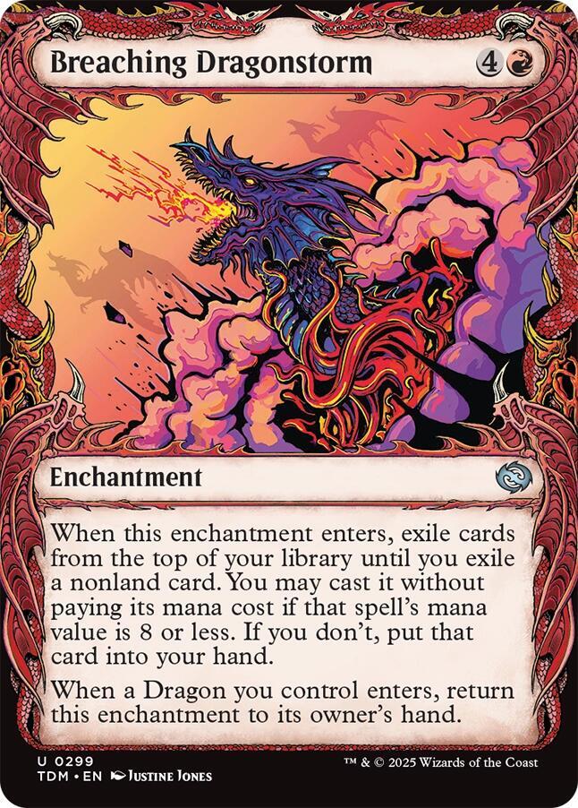 Breaching Dragonstorm (Showcase) [Tarkir: Dragonstorm] | Local Legends
