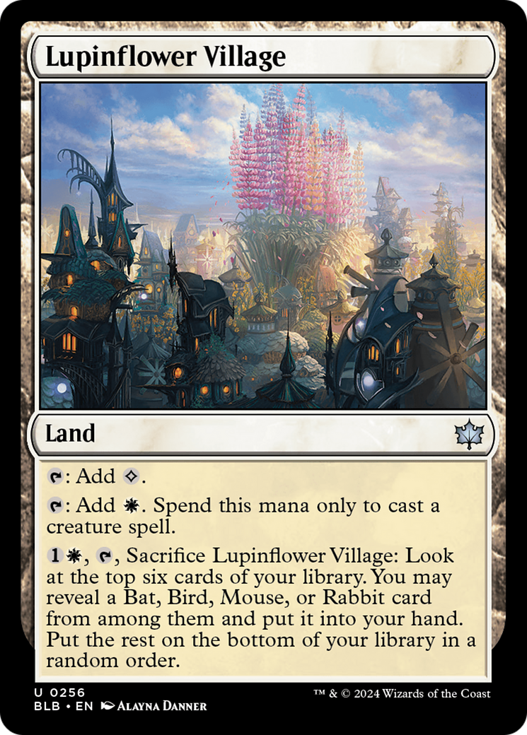 Lupinflower Village [Bloomburrow] | Local Legends