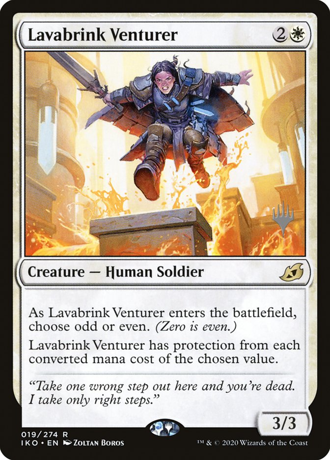 Lavabrink Venturer (Promo Pack) [Ikoria: Lair of Behemoths Promos] | Local Legends