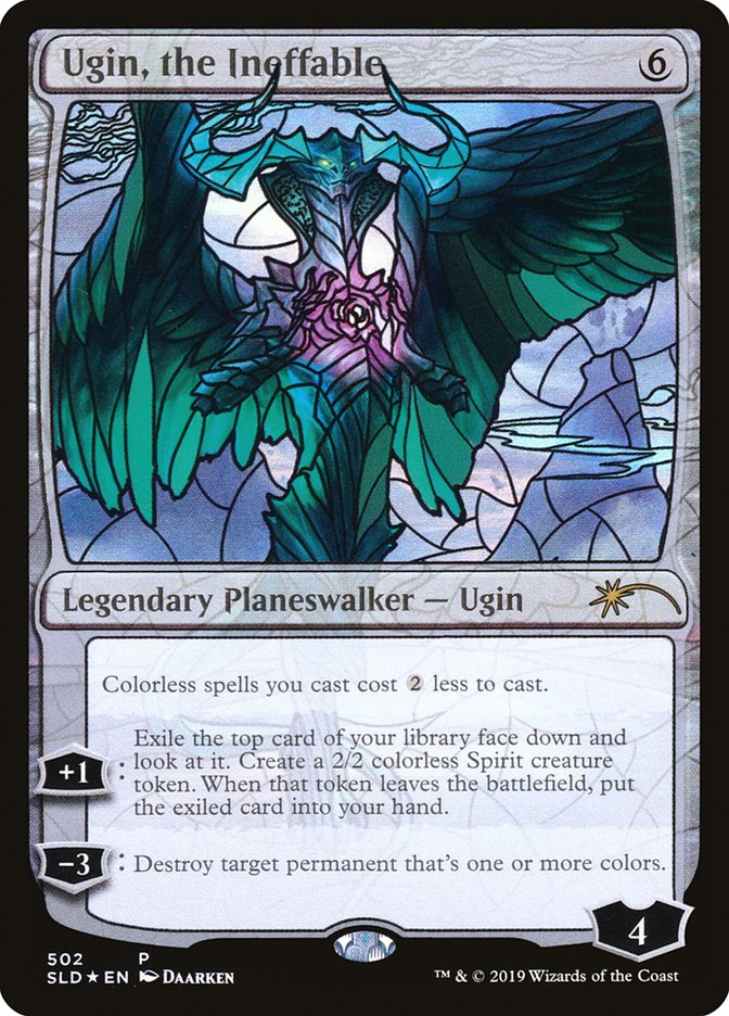 Ugin, the Ineffable (Stained Glass) [Secret Lair Drop Promos] | Golgari Games