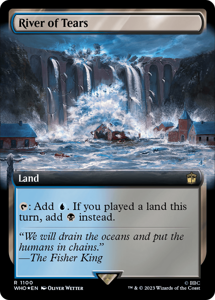River of Tears (Extended Art) (Surge Foil) [Doctor Who] | Local Legends