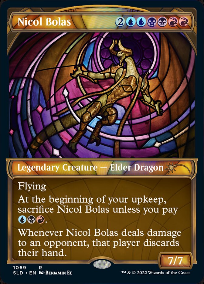 Nicol Bolas (Showcase Textured) [Secret Lair Drop Series] | Golgari Games