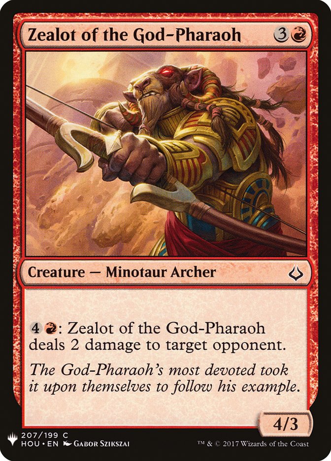 Zealot of the God-Pharaoh [Mystery Booster] | Local Legends