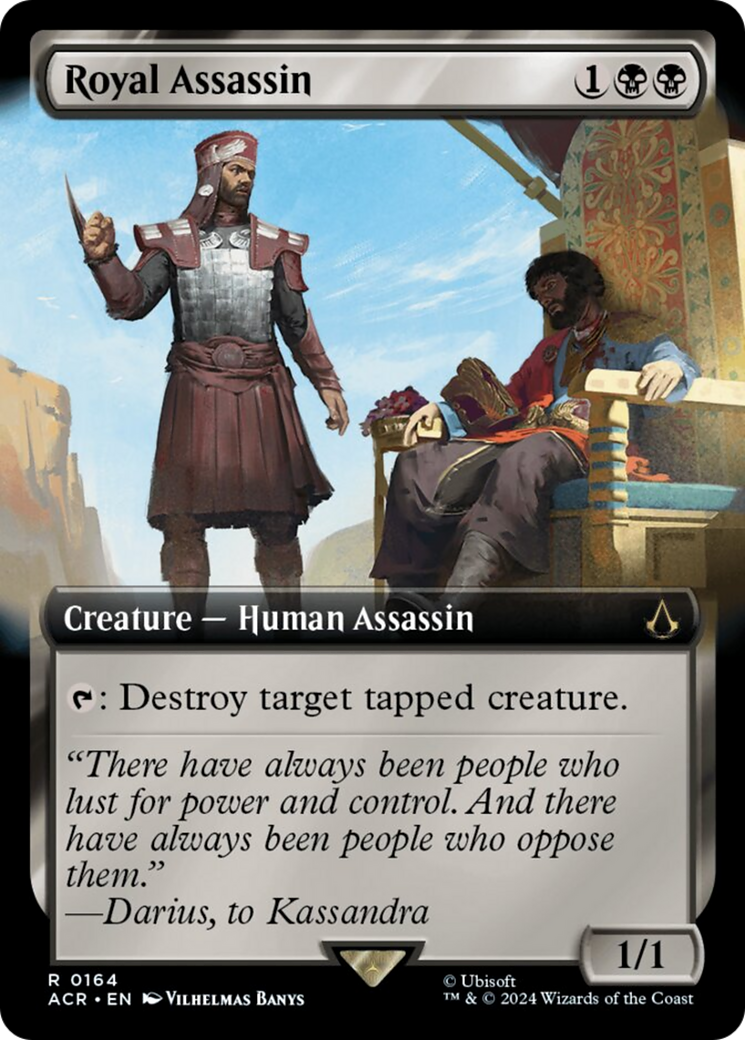 Royal Assassin (Extended Art) [Assassin's Creed] | Golgari Games