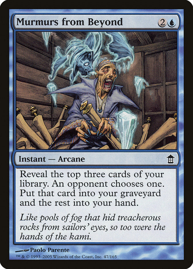 Murmurs from Beyond [Saviors of Kamigawa] | Local Legends