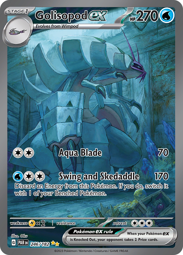 Golisopod ex (246/182) [Scarlet & Violet: Paradox Rift] | Local Legends