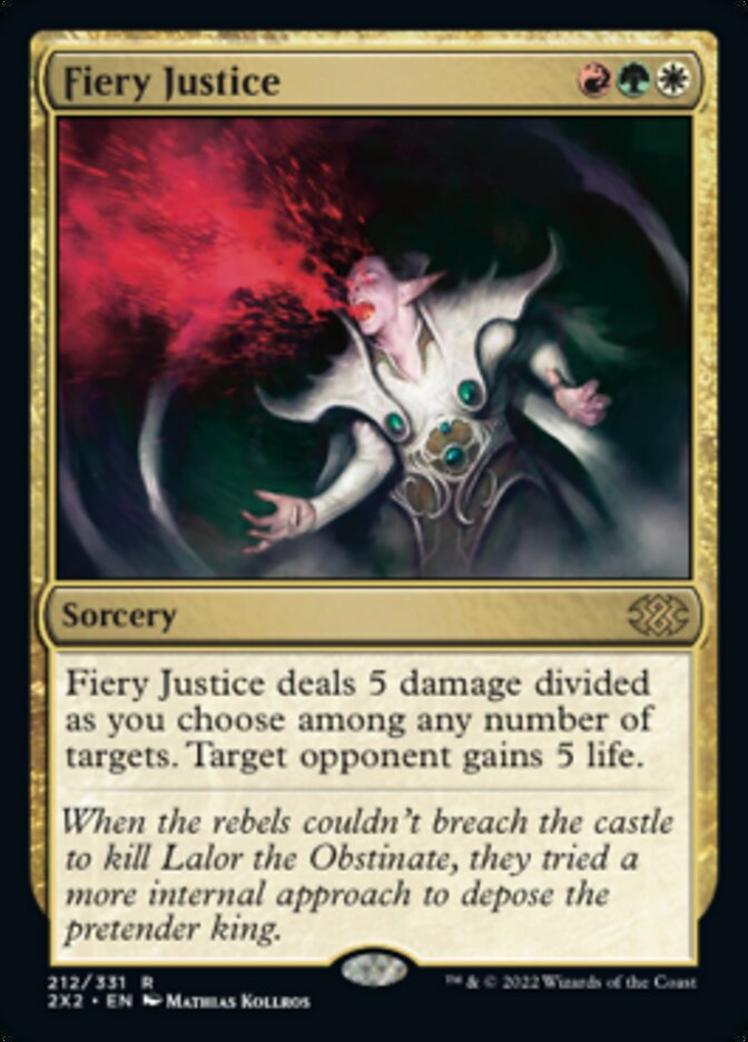 Fiery Justice [Double Masters 2022] | Local Legends