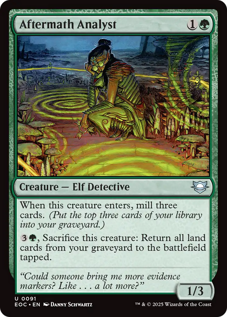 Aftermath Analyst [Edge of Eternities Commander] | Local Legends