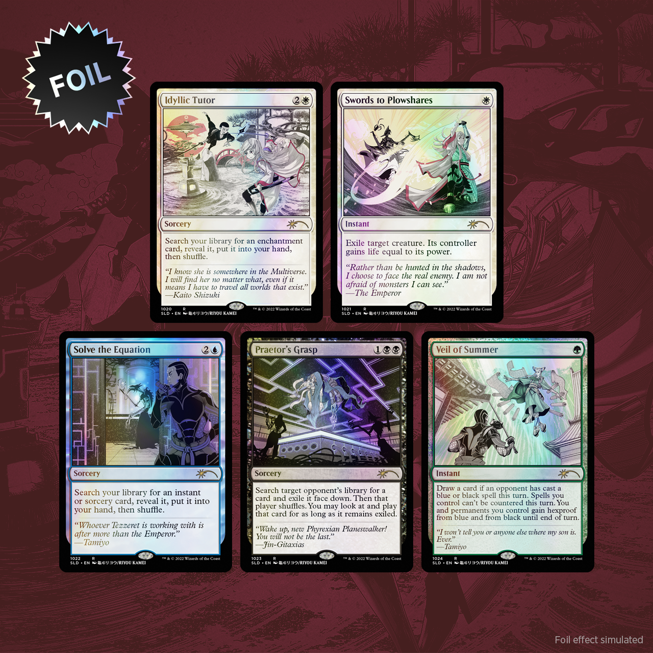 Secret Lair: Drop Series - Kamigawa (the Manga: the Cards - Foil Edition) | Local Legends