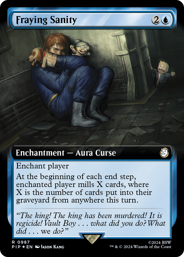 Fraying Sanity (Extended Art) (Surge Foil) [Fallout] | Local Legends