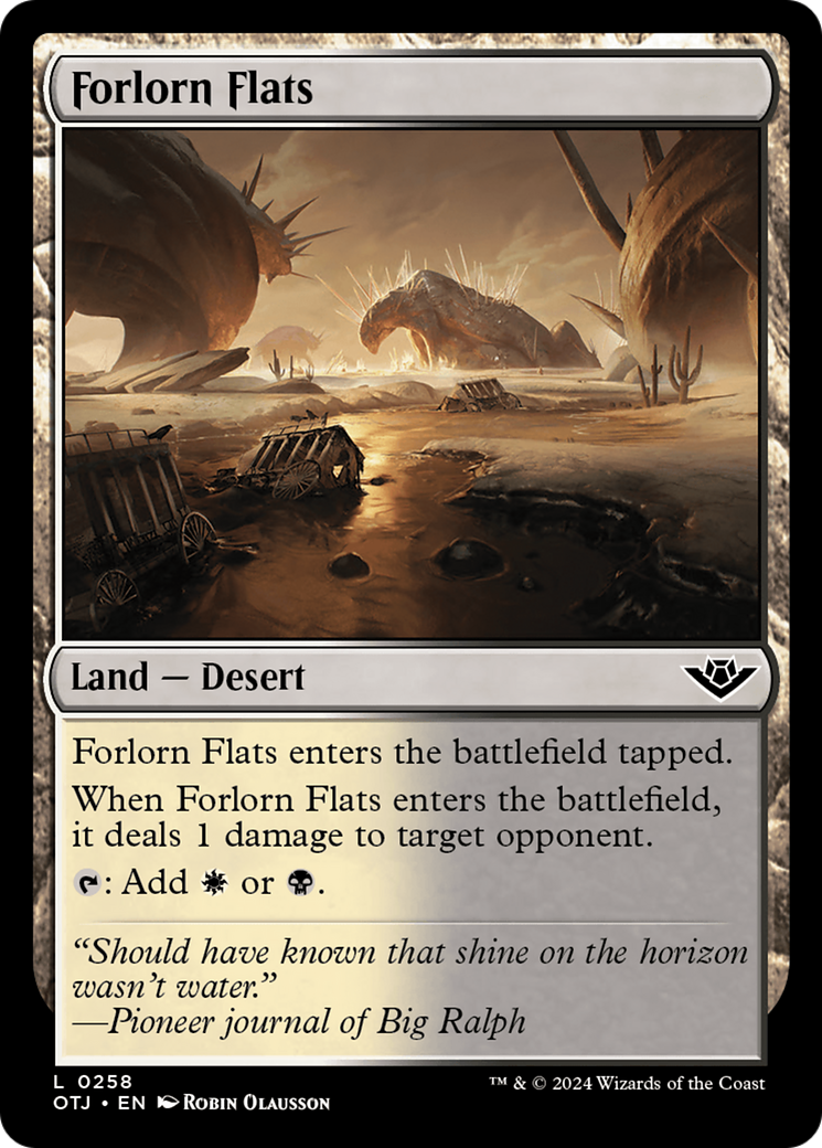 Forlorn Flats [Outlaws of Thunder Junction] | Local Legends
