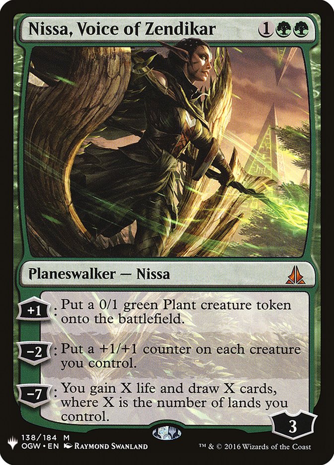 Nissa, Voice of Zendikar [Mystery Booster] | Golgari Games