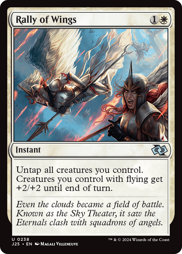 Rally of Wings [Foundations Jumpstart] | Local Legends
