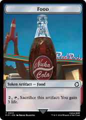 Food (0013) // Soldier (0004) Double-Sided Token [Fallout Tokens] | Local Legends