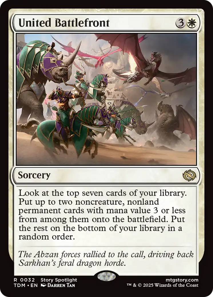 United Battlefront [Tarkir: Dragonstorm] | Local Legends