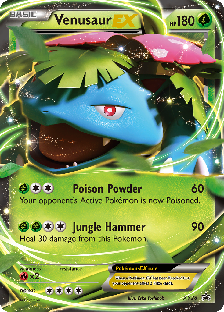 Venusaur EX (XY28) [XY: Black Star Promos] | Golgari Games