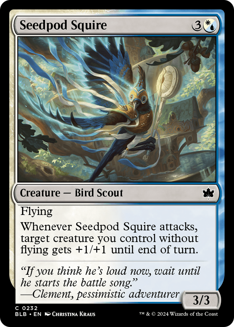 Seedpod Squire [Bloomburrow] | Golgari Games