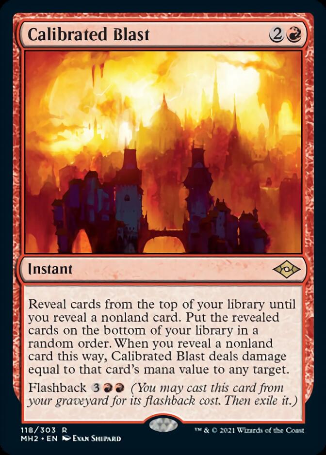 Calibrated Blast [Modern Horizons 2] | Golgari Games