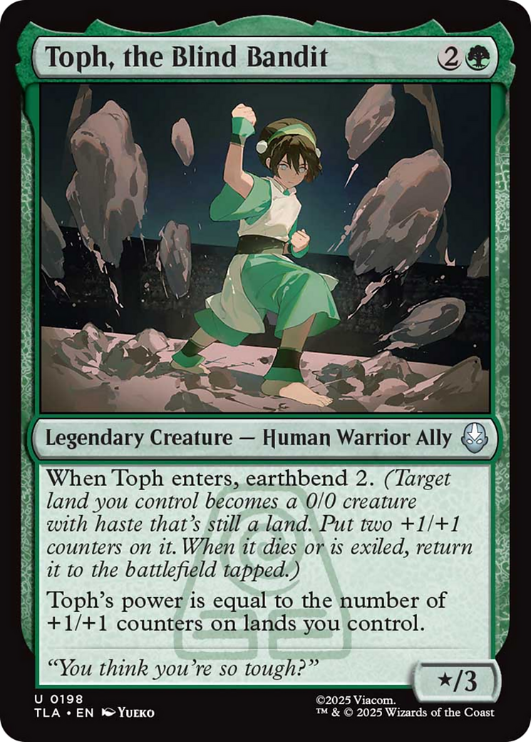 Toph, the Blind Bandit [Avatar: The Last Airbender] | Local Legends